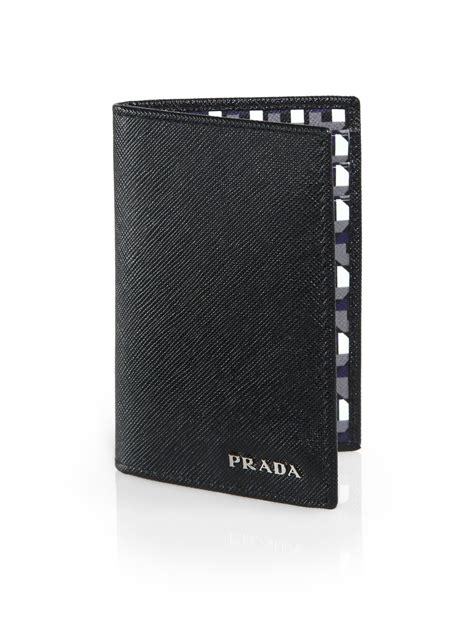 prada saffiano card holder nero|prada saffiano card wallet.